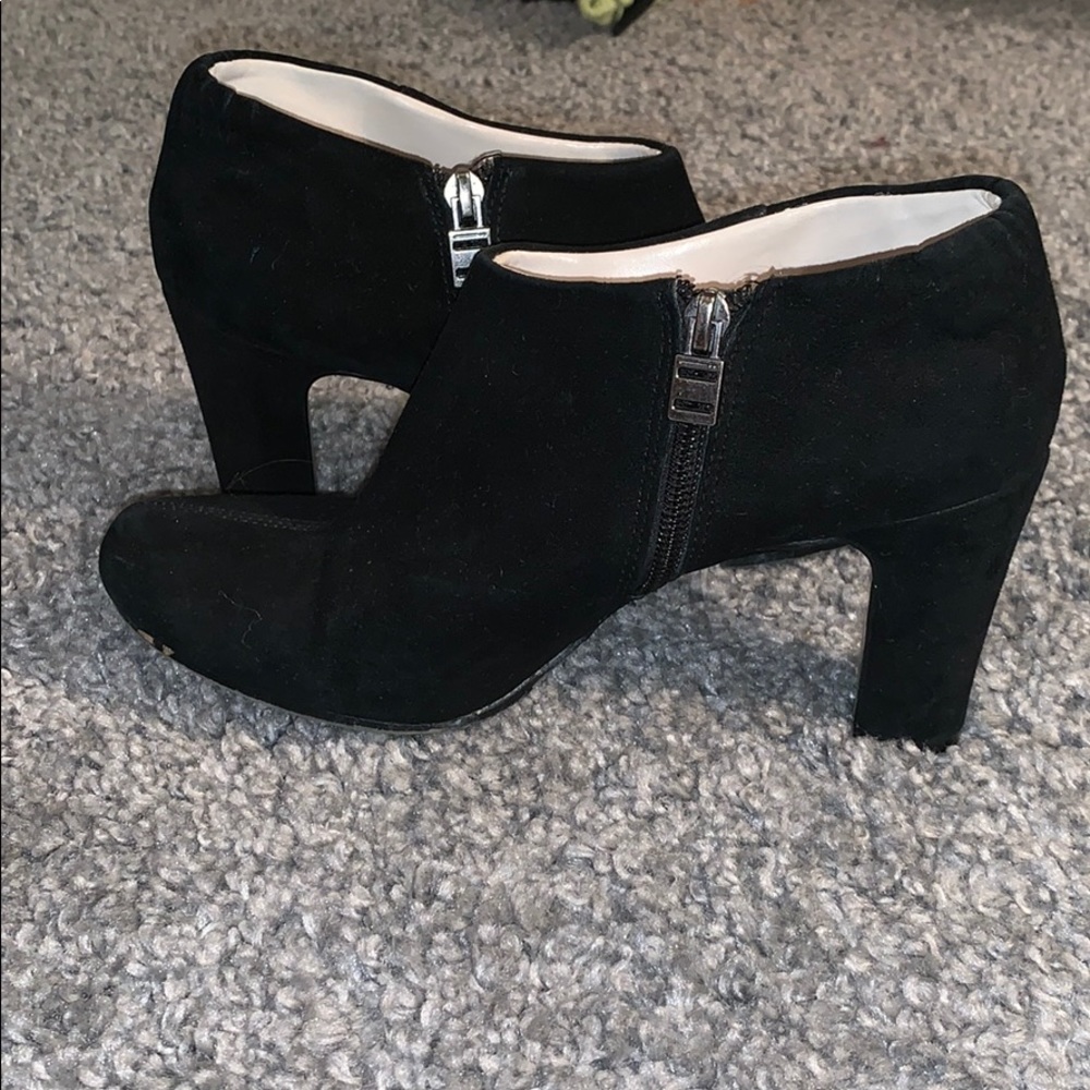 Nine West Black Booties